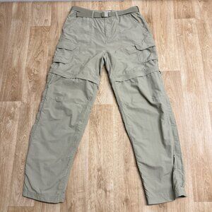 REI Convertible Pants Nylon Hiking Outdoor Lightweight Side Zip Womens 12